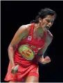  ??  ?? PV Sindhu