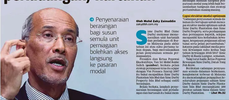Sime Darby Senaria Unti Hartanah Perladangan Akhir Tahun Pressreader