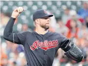  ?? AFP ?? Indians starting pitcher Corey Kluber.