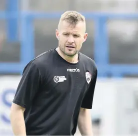  ??  ?? Scouring the market Stirling Albion manager Kevin Rutkiewicz