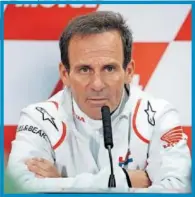  ?? ?? Alberto Puig, ‘team manager’ del Repsol Honda.