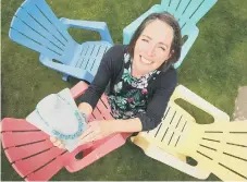  ?? ?? Jeweller Clare Gosling with some of her work. Picture: Chris Moorhouse