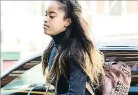  ?? RAYMOND HALL / GETTY ?? Malia Obama vive ahora en Nueva York