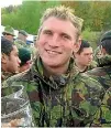  ??  ?? Rory Malone, who was 26, was posthumous­ly awarded the New Zealand Gallantry Medal.