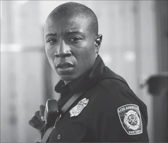  ??  ?? Aisha Hinds as seen in “9-1-1”