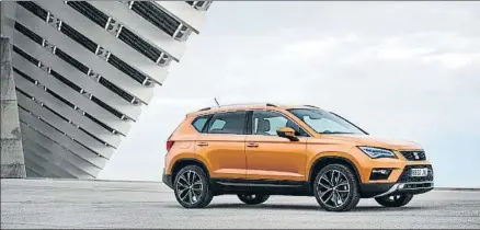  ??  ?? El modelo Ateca es ahora mismo uno de los motores de Seat