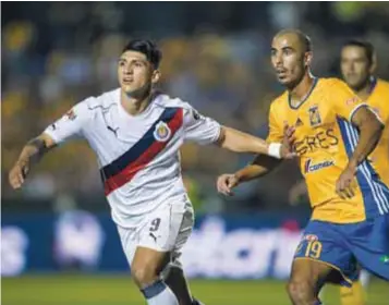  ?? | MEXSPORT ?? Alan Pulido tiene que acabar con su sequía goleadora si quiere ser campeón con Chivas.