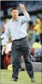  ??  ?? ERIC TINKLER: Keeping the hot seat warm for Vermezovic