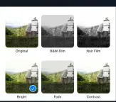  ??  ?? You can now change the Looks of Memories using one of the filters Apple has added to Photos.