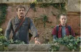  ?? HBO ?? Pedro Pascal as Joel and Bella Ramsey as Ellie are seen in the season finale of“The Last of Us.”