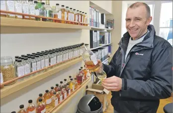  ??  ?? Iain Mcalister has been in charge of Glen Scotia Distillery for nine years and has seen a ‘sea change’.