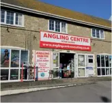  ??  ?? Angling Centre West Bay in Bridport