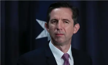  ?? Photograph: Mike Bowers/The Guardian ?? Finance minister Simon Birmingham was grilled on Insiders on Sunday over whether the Coalition government targeted the car park funding at seats it was trying to hold and win, rather than where congestion was worse.