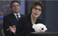  ?? ADRIAN WYLD/THE CANADIAN PRESS ?? First Nations children’s advocate Cindy Blackstock said Thursday she is seeking action from Ottawa and not apologies.