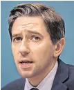  ??  ?? Health Minister Simon Harris