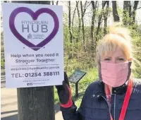  ??  ?? The Hyndburn Hub has helped people in the borough deal with the coronaviru­s crisis so far