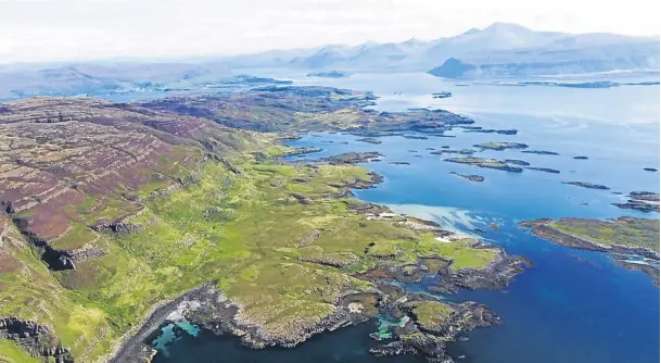  ??  ?? TARGET: Residents of Ulva are to be balloted on whether they back a buy-out of the Hebridean island as a first step in their bid to take it over