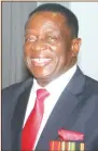  ??  ?? President Mnangagwa