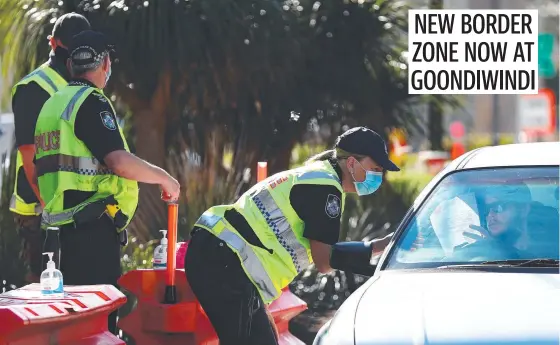  ?? Photo: Getty Images ?? NEW RULES: A new border zone has been introduced to replace the ‘border bubble’ encapsulat­ing the Goondiwind­i LGA.