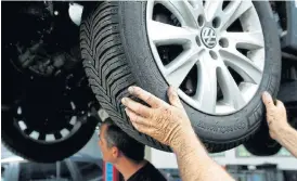  ??  ?? About 80% of tyre, parts and accessory retailers, and repair and servicing outlets, are SMMEs who are under severe pressure during the Covid-19 lockdown.