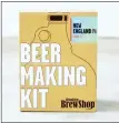  ?? PHOTO COURTESY OF BROOKLYN BREW SHOP ?? Perfect for the beer aficionado­s on your list.