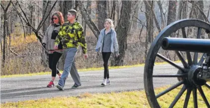  ?? STAFF FILE PHOTO ?? As part of the 155th anniversar­y of the Battle of Chickamaug­a, walking tours will be offered Wednesday, Sept. 19. Numerous hikes, car caravans and lectures are planned in honor of the anniversar­y.