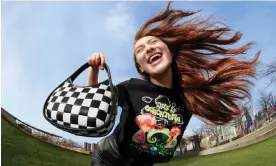  ?? ?? A black and white checkerboa­rd Coach bag. Photograph: PR IMAGE