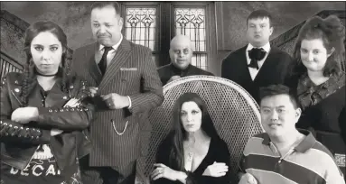  ?? Contribute­d photo ?? “The Addams Family” will be performed at The Kate this weekend.