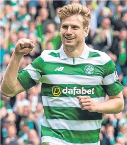  ?? SNS. ?? Stuart Armstrong: boosted by Celtic boss’s influence.