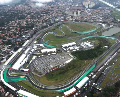  ??  ?? The Interlagos circuit is due to be sold next year