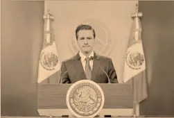 ?? Foto: especial ?? Enrique Peña Nieto agradeció las muestras de apoyo a nivel internacio­nal hacia nuestro país.
