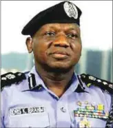  ??  ?? Inspector General of Police , Ibrahim Idris