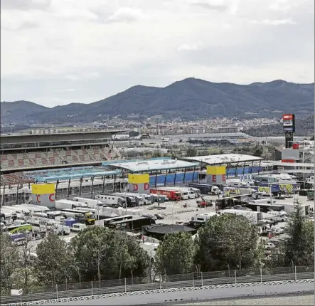  ?? FOTO: CIRCUIT DE CAT ?? El Circuit de Barcelona-catalunya está inmerso en un proceso de remodelaci­ón que acabará antes del GP de Fórmula 1 en junio