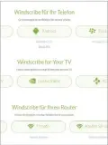  ??  ?? Windscribe ist nicht nur für Smartphone­s und PCS verfügbar, sondern auch für TVS und Router.