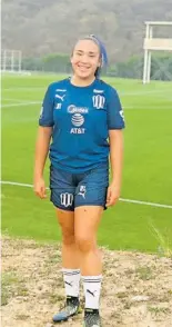  ??  ?? Natalia “Yaya” Muñoz busca ganarse un lugar en el equipo Femenil.
