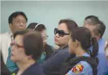  ??  ?? ALLEGED PORK BARREL-SCAM MASTERMIND Janet Lim-Napoles at the graft court during her arraignmen­t on June 30, 2014