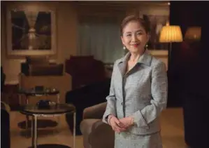  ?? ?? Chieko Aoki: “Os resultados refletem o nosso foco na experiênci­a do cliente”