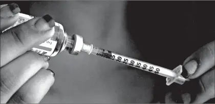  ?? REED SAXON/AP ?? The average price of insulin in the U.S. nearly tripled between 2002 and 2013, according to an American Diabetes Associatio­n study.