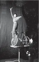  ?? PHOTOS PROVIDED TO CHINA DAILY ?? From left: Sudanese trainees do trick-cycling acrobatics during daily training; a graduation ceremony photo taken in 1974 shows 50 Sudanese trainees with their Chinese teachers; Sudanese trainees perform water-meteor acrobatics in daily