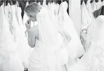  ?? Getty ?? The average American wedding dress costs $1,631, according to Brides.com.