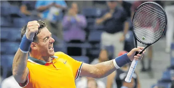  ?? EFE ?? Delpo. Juan Martín Del Potro mostró un excelente nivel ante el español Verdasco. Llegó a la segunda semana del torneo sin perder un set.