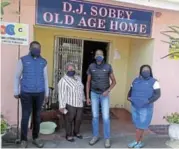  ?? Picture: SUPPLIED ?? UNDER THREAT: DJ Sobey Old Age Home could be forced to close due to repeated failures by government to pay their subsidies