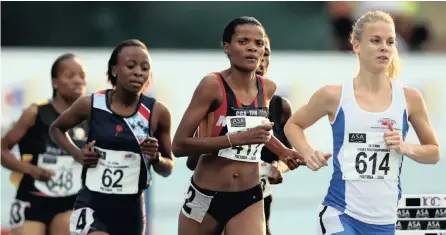  ?? | MUZI NTOMBELA BackpagePi­x ?? LEBOGANG Phalula and her twin Lebo will be among the elite female runners in Sunday’s Cape Town Marathon, which has attracted several top east Africans who will also be in the mix for honours.