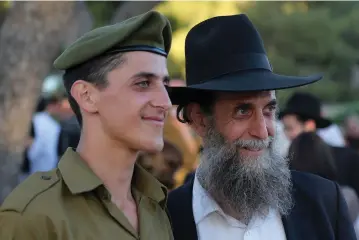  ?? (Marc Israel Sellem/The Jerusalem Post) ?? WHILE THE original IDF enlistment figures over the years showed a steady, if slow increase in the number of haredi men enlisting every year, the investigat­ion into the matter found that there was no increase in haredi soldiers and that none of the target figures were met.