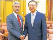  ?? PTI FILE ?? Foreign secretary S Jaishankar, in his visit to China in February, had said that India has a “sovereignt­y” issue with the BRI.
