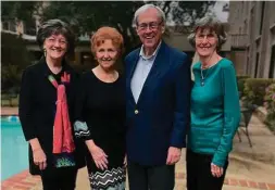  ?? Courtesy of The Hallmark ?? The Hallmark Ambassador­s are eager to meet you! Pictured left to right are residents Hope Wilmarth, Sharon Young, Ed Powell, and Karen Kolle.