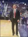  ?? Joe Morelli / Hearst Connecticu­t Media ?? Jeff Bernardi, seen here coaching for East Lyme in the ECC Championsh­ip game at the Mohegan Sun Arena on March 1 is the new boys basketball coach at St. Joseph.