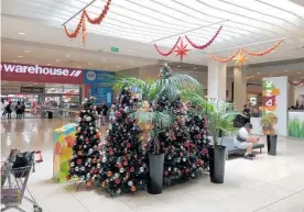  ?? Photo / Supplied ?? The Rotorua Mall is welcoming shoppers as Christmas edges closer.