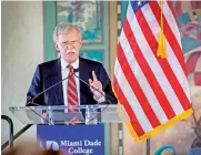  ??  ?? John Bolton Archivo | La Estrella de Panamá