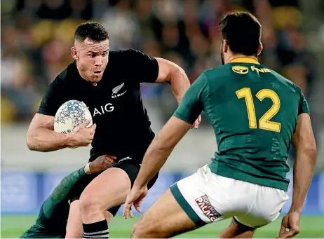  ?? GETTY IMAGES ?? Ryan Crotty’s all-round skills make him the best option at second five-eighth for the All Blacks, says former Springbok Brendan Venter.